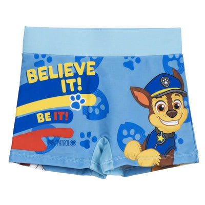 Calções de Banho Boxer para Meninos The Paw Patrol Azul