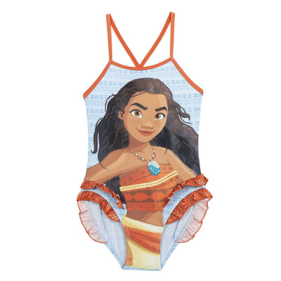 Fato de Banho de Menina Vaiana Multicolor