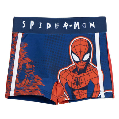 Calções de Banho Boxer para Meninos Spider-Man Azul escuro