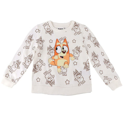 Camisola Infantil Bluey Bege