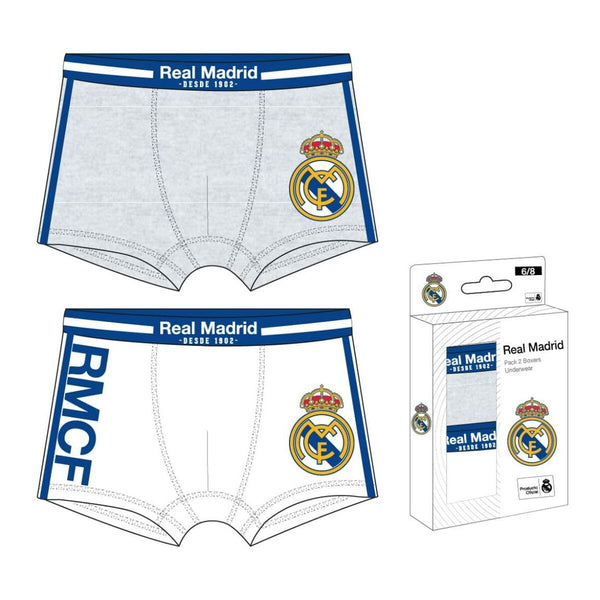 Calções de Banho Boxer para Meninos Real Madrid C.F. Multicolor