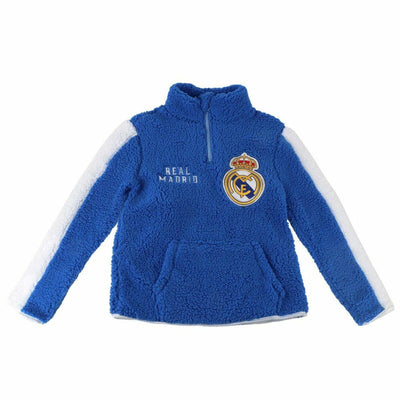 Camisola com Capuz Menina Real Madrid C.F. Azul