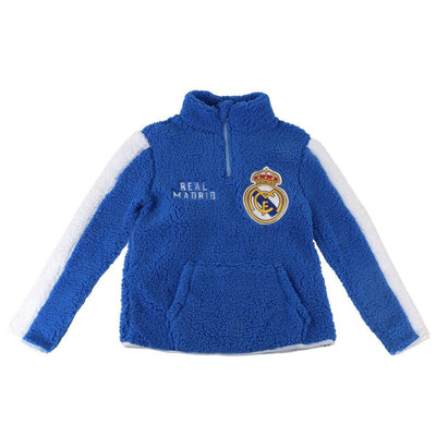Camisola com Capuz Menina Real Madrid C.F. Azul