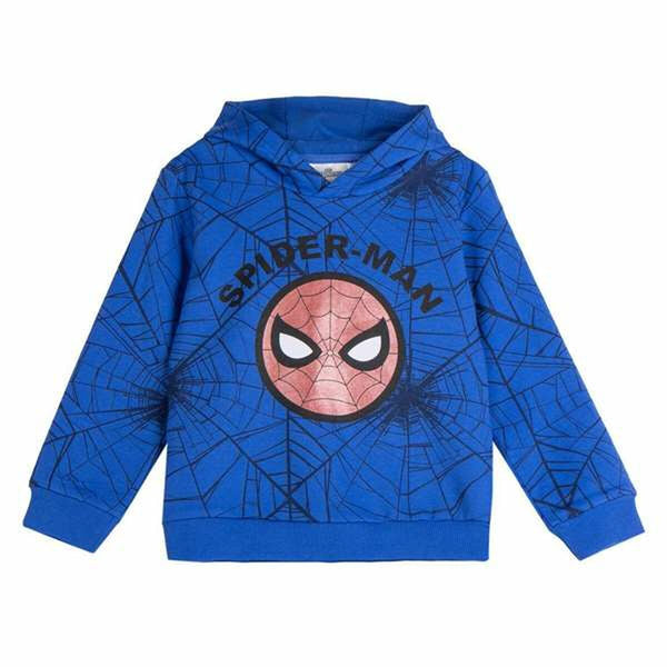 Polar com Capuz Criança Spider-Man Azul