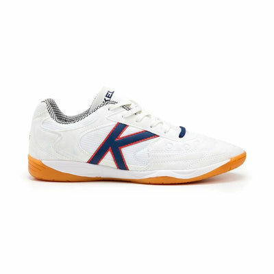 Chuteiras de Futebol de Salão para Adultos Kelme Indoor Copa Elastic Branco