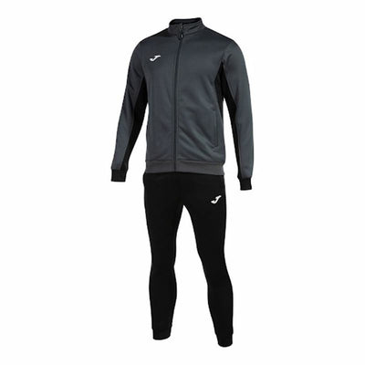 Fato de Treino para Adultos Joma Sport Derby Preto Infantil Homem 2 Peças