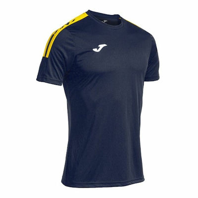 T-Shirt de Futebol de Manga Curta Homem Joma Sport Olimpiada (L)