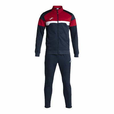 Fato de Treino para Adultos Joma Sport Danubio III Vermelho Azul Marinho Homem