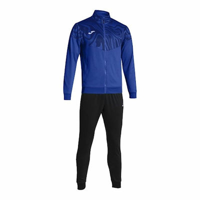 Fato de Treino para Adultos Joma Sport Lion II Azul Marinho Infantil Homem 2 Peças