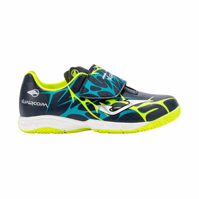 Chuteiras de Futebol de Salão Infantis Joma Sport Sala Max Jr 2503 Azul escuro