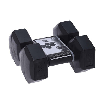 Halteres XQ Max Preto 2 Kg 2 Unidades
