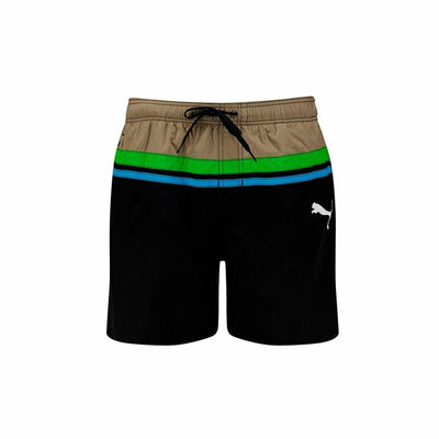 Calção de Banho Homem Puma Heritage Mid Preto