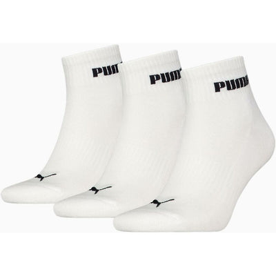 Meias de Desporto Puma CUSHIONED NEXT QUARTER 701225904 001 Branco 3 pares