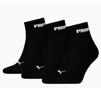 Meias de Desporto Puma CUSHIONED NEXT QUARTER 701225904 002 Preto 3 pares