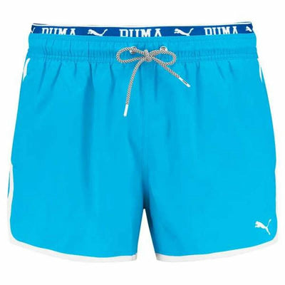 Calção de Banho Homem Puma Swim Track Azul Água