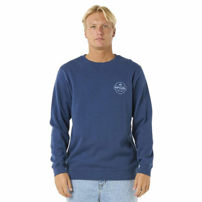 Polar sem Capuz Homem Rip Curl Stapler Crew Azul