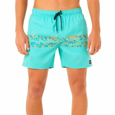 Calção de Banho Homem Rip Curl Framed Volley Update Verde Água