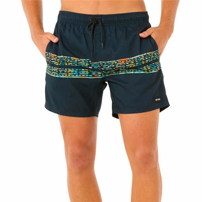 Calção de Banho Homem Rip Curl Framed Volley Update Azul Marinho