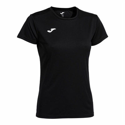 T-Shirt de Desporto de Manga Curta Joma Sport Combi Preto