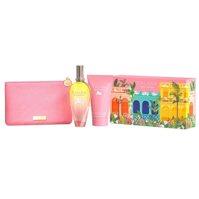 Conjunto de Perfume Mulher Escada Brisa Cubana 3 Peças