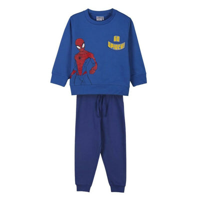 Fato de Treino Infantil Spider-Man Azul