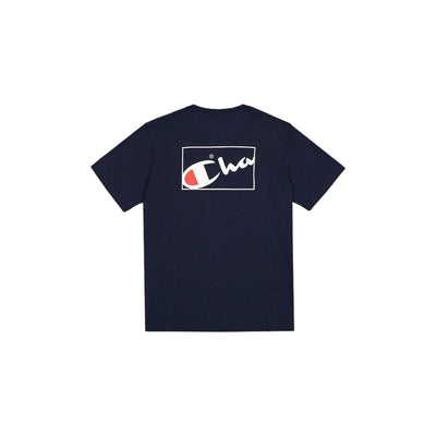 Camisola de Manga Curta Homem Champion CHAMPION SS TEE 220775 NNY Azul Marinho