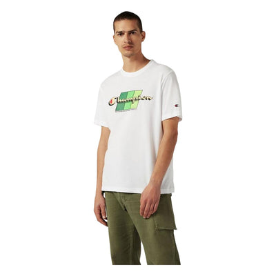 Camisola de Manga Curta Homem Champion CHAMPION SS TEE 221219 Branco