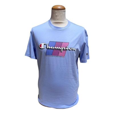 Camisola de Manga Curta Homem Champion CHAMPION SS TEE 221219 PWB Azul