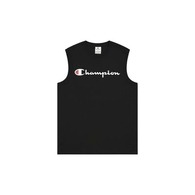 T-Shirt para Homem sem Mangas Champion CHAMPION TANK 220778 NBK Preto
