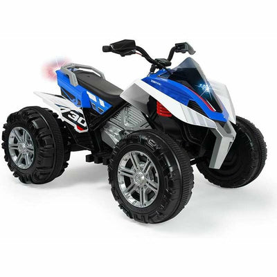 Quad elétrico Injusa Rage Leve Azul Branco 12 V