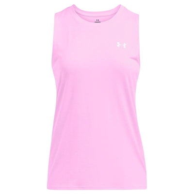 T-Shirt para Mulher sem Mangas Under Armour Cor de Rosa