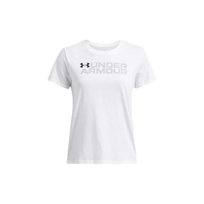 Camisola de Manga Curta Mulher Under Armour Bl Pack SS Branco