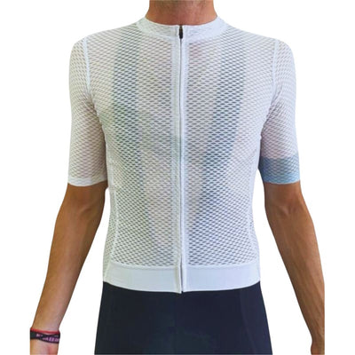 Jersey de ciclismo Hemon Light Climb Branco