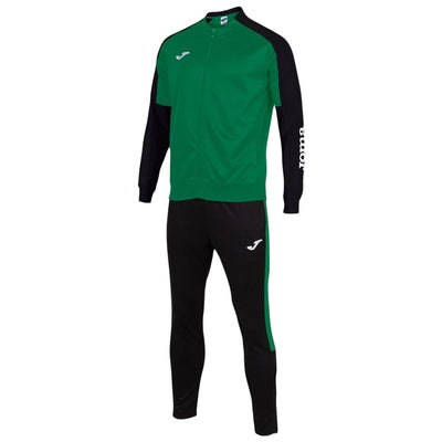 Fato de Treino para Adultos Joma Sport Eco Championship Preto Verde Infantil Homem 2 Peças