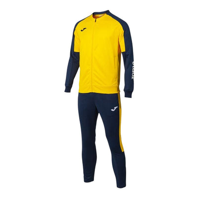 Fato de Treino para Adultos Joma Sport Eco Championship Amarelo Azul Marinho Infantil Homem 2 Peças