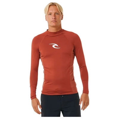 Fato de Banho Rip Curl Waves Upf Perf L/S Vermelho Surf