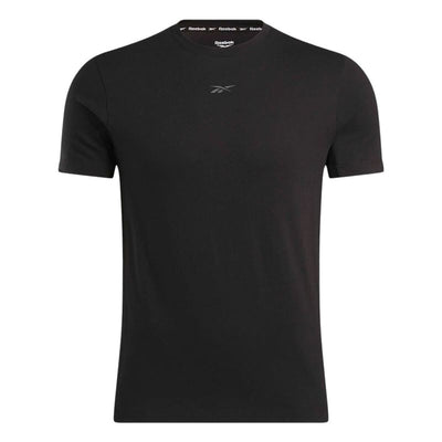 Camisola de Manga Curta Homem Reebok Reebok Athlete Tee Preto