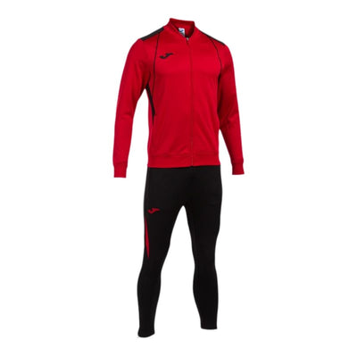 Fato de Treino para Adultos Joma Sport Championship VII Preto Vermelho Infantil Homem