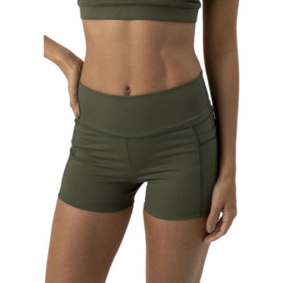 Collants Curtos de Desporto Ditchil Florest Azeitona