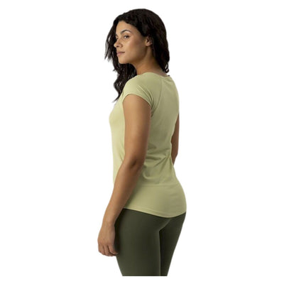 Camisola de Manga Curta Mulher Ditchil Ditchill T-Shirt Ease Azeitona