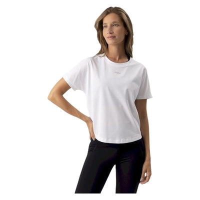 Camisola de Manga Curta Mulher Ditchil Aria Branco