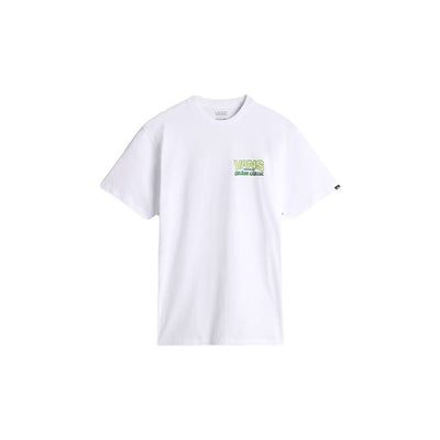 Camisola de Manga Curta Homem Vans Shop Front SS Branco