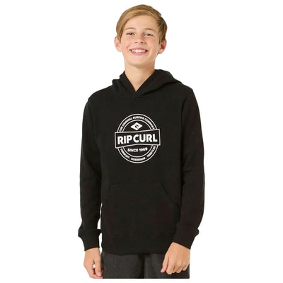 Polar com Capuz Criança Rip Curl Stapler Hood Preto