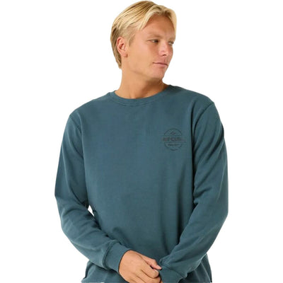 Polar sem Capuz Homem Rip Curl Stapler Crew Azul