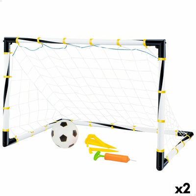 Baliza de Futebol Colorbaby Dobrável 100 x 70 x 70 cm (2 Unidades)