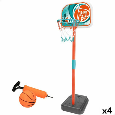 Cesto de Basquetebol Colorbaby 33 x 106 x 29 cm (4 Unidades)