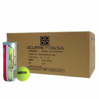 Bolas de Padel Bullpadel Premium Pro 72 Unidades