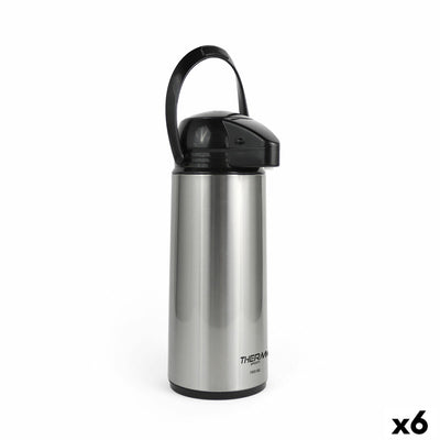 Jarra Térmica ThermoSport Prateado 1,9 L (6 Unidades)