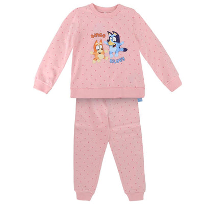 Fato de Treino Infantil Bluey Cor de Rosa