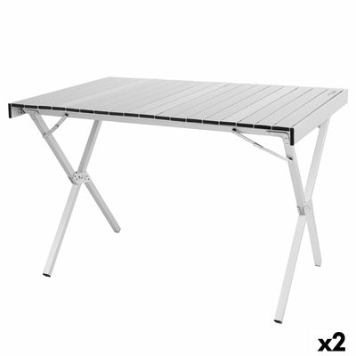 Mesa Dobrável Aktive 108 x 72 x 71 cm (2 Unidades)